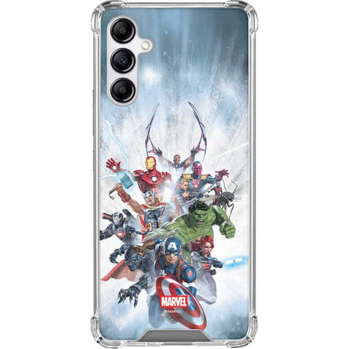 Marvel Avengers Assembled Galaxy A15 5G Clear Case
